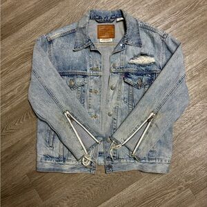 Levi's Distressed Jean Jacket